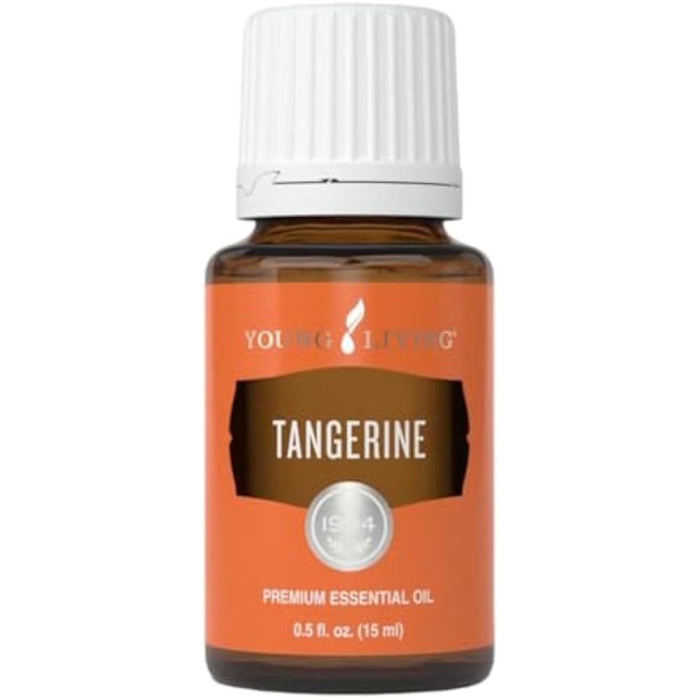 Oli Essenziali YOUNG LIVING - Mandarino (Tangerine) - 15ml - Sweet, Citrus Flavor, Provide Digestive, Lymphatic