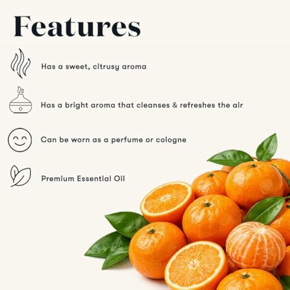 Oli Essenziali YOUNG LIVING - Mandarino (Tangerine) - 15ml - Sweet, Citrus Flavor, Provide Digestive, Lymphatic