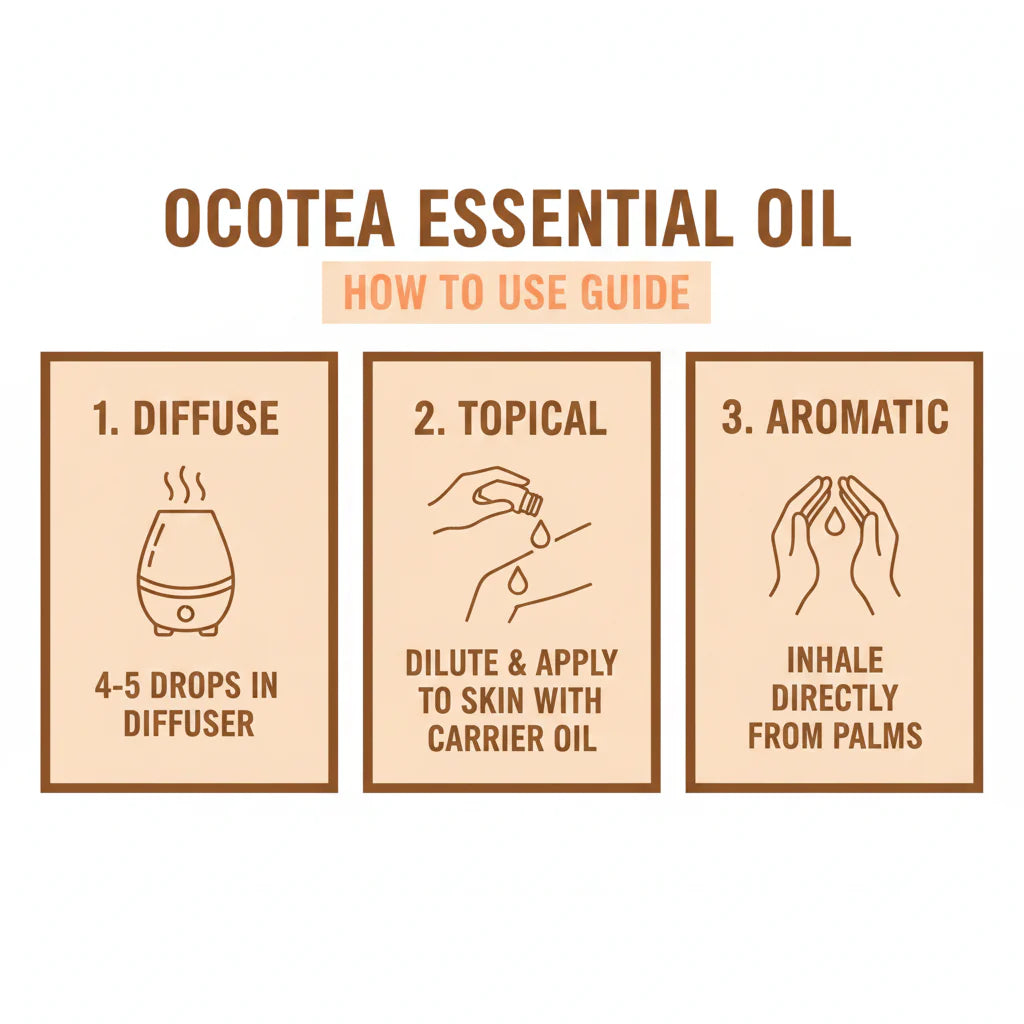Oli Essenziali YOUNG LIVING - Ocotea - 5ml - 33328 - Spiritual Cleansing Rituals | Warm & Spicy Aroma