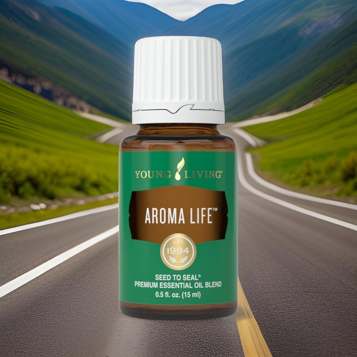 Oli Essenziali YOUNG LIVING - Vita aromatica (Aroma Life) - 15ml - 33285 - Calming Herbal Scent for Relaxation & Tranquility