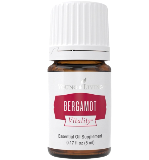 Young Living Bergamot Vitality Essential Oil | 5 ml | Bright Citrus Flavor for Cooking, Baking & Beverages