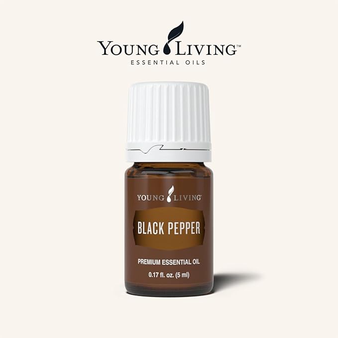 Oli Essenziali YOUNG LIVING - Black Pepper - 5ml - 33040 - Antioxidant Properties & Digestive Support