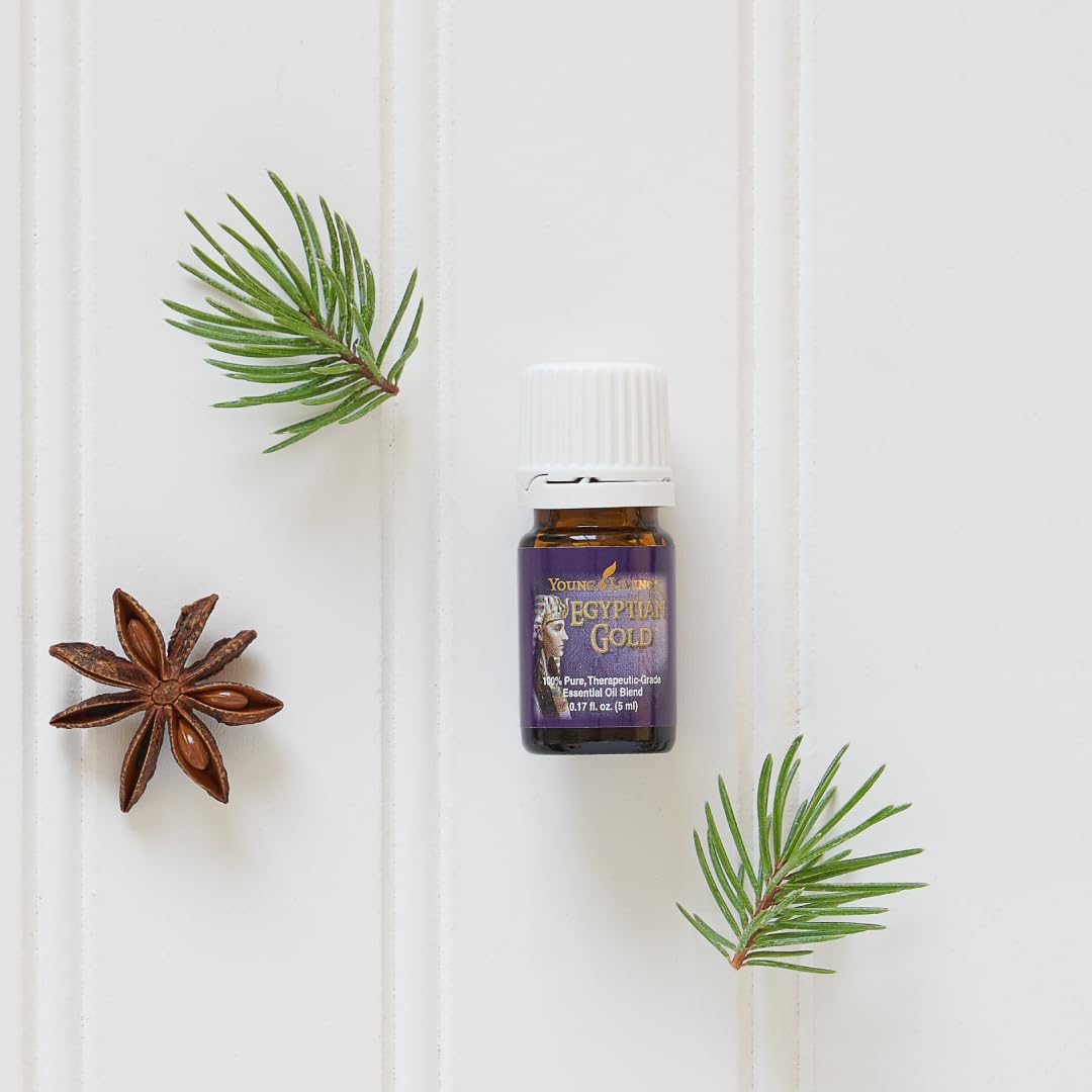 Oli Essenziali YOUNG LIVING - Oro egiziano (Egyptian Gold) - 5ml - 32378 - Aromatic Devotion Blend | Exotic Musky Aroma | Spiritual Aromatherapy