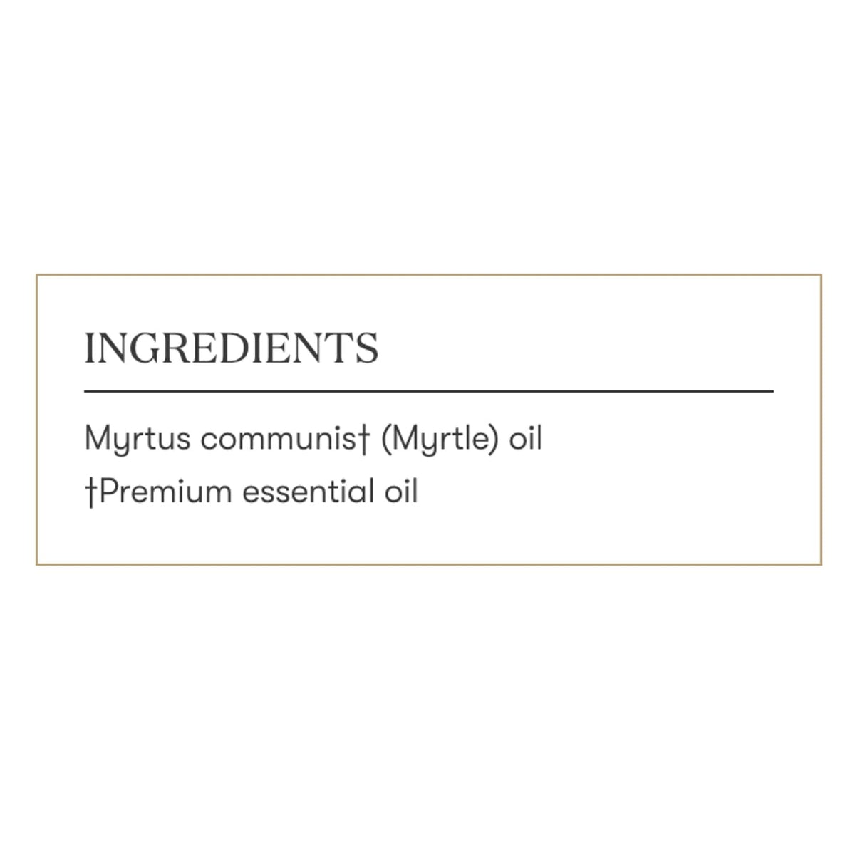 Young Living Essential Oils - Myrtle (Mirto) - 5ml - Nourishing Skincare for Skin & Hair | Vegan & Gluten-Free