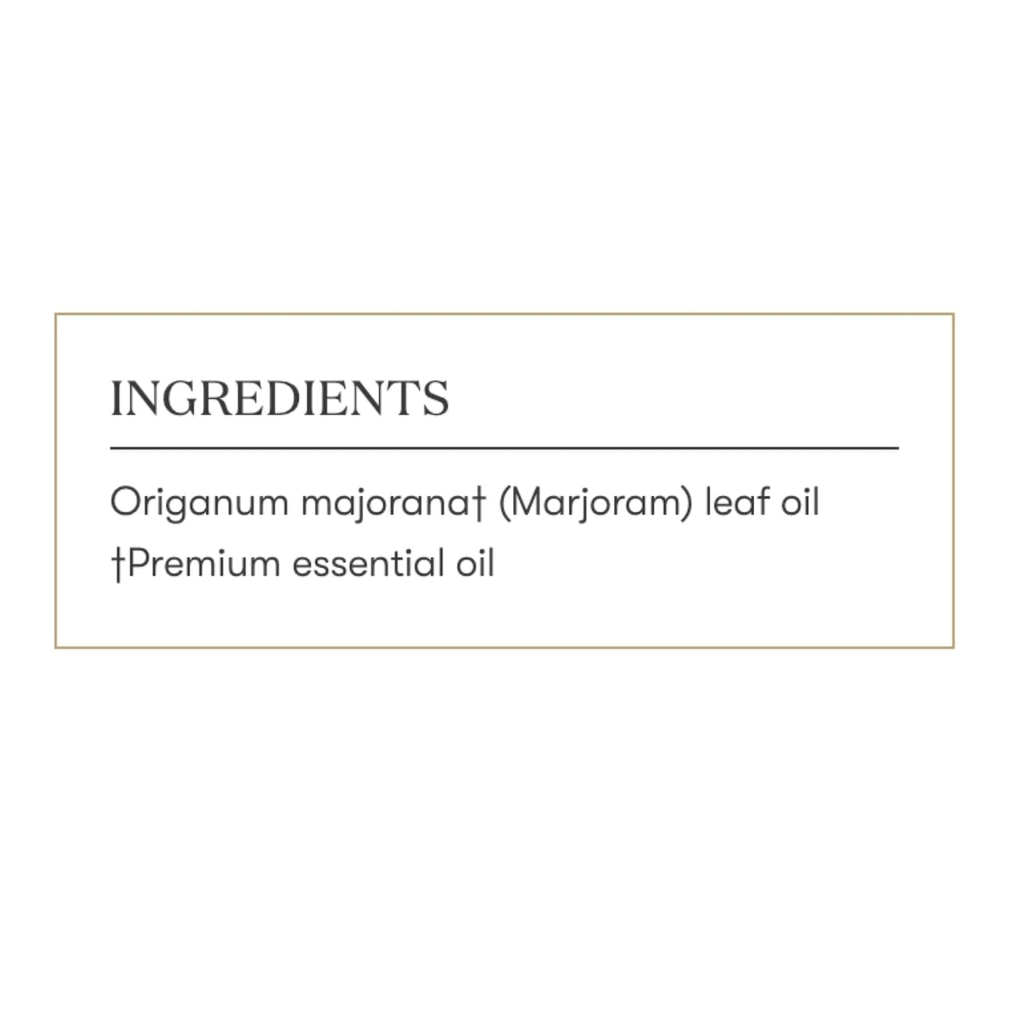 Young Living Essential Oils - Marjoram+ (Maggiorana+) - 5ml - 559208 - Aromatic Herb Blend for Cooking and Culinary Use