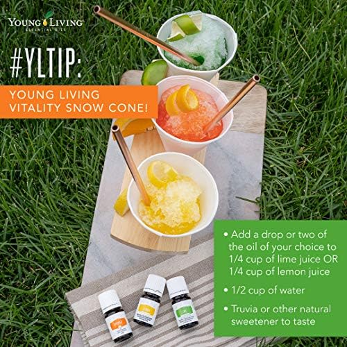 Young Living Essential Oils - Orange+ (Arancia+) - 5ml - 562708 - Bright Citrus Aroma to Refresh