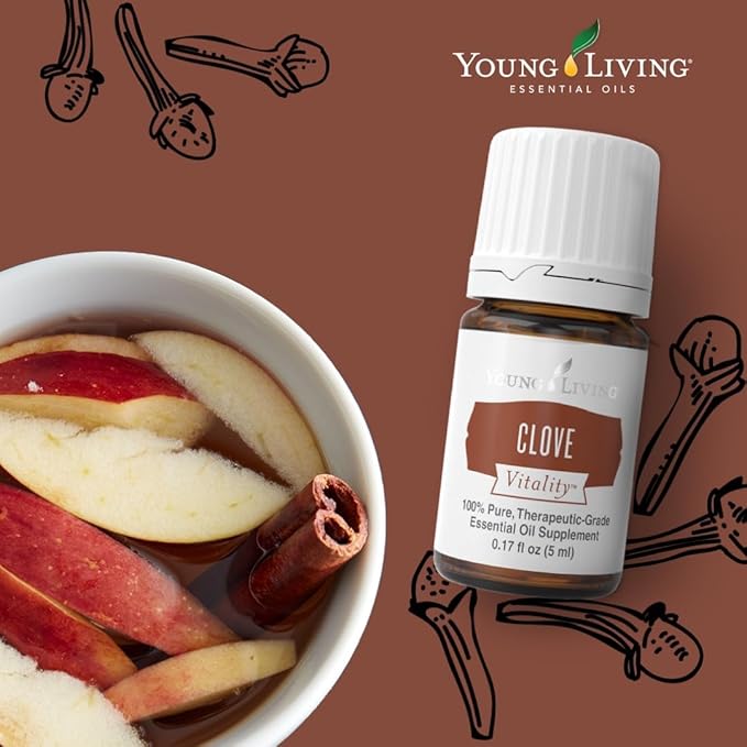 Young Living Essential Oils - Clove+ (Chiodi di garofano+) - 5ml - ietary Antioxidant & Immune Support