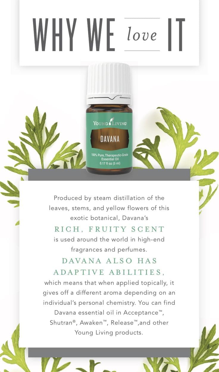 Oli Essenziali YOUNG LIVING - Davana - 5ml - 30510