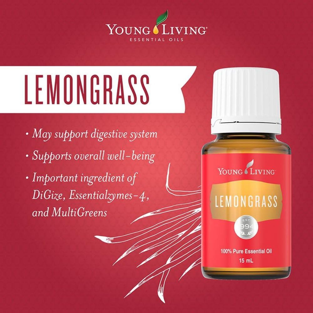 Young Living Essential Oils - Lemongrass 5ml - 562608
