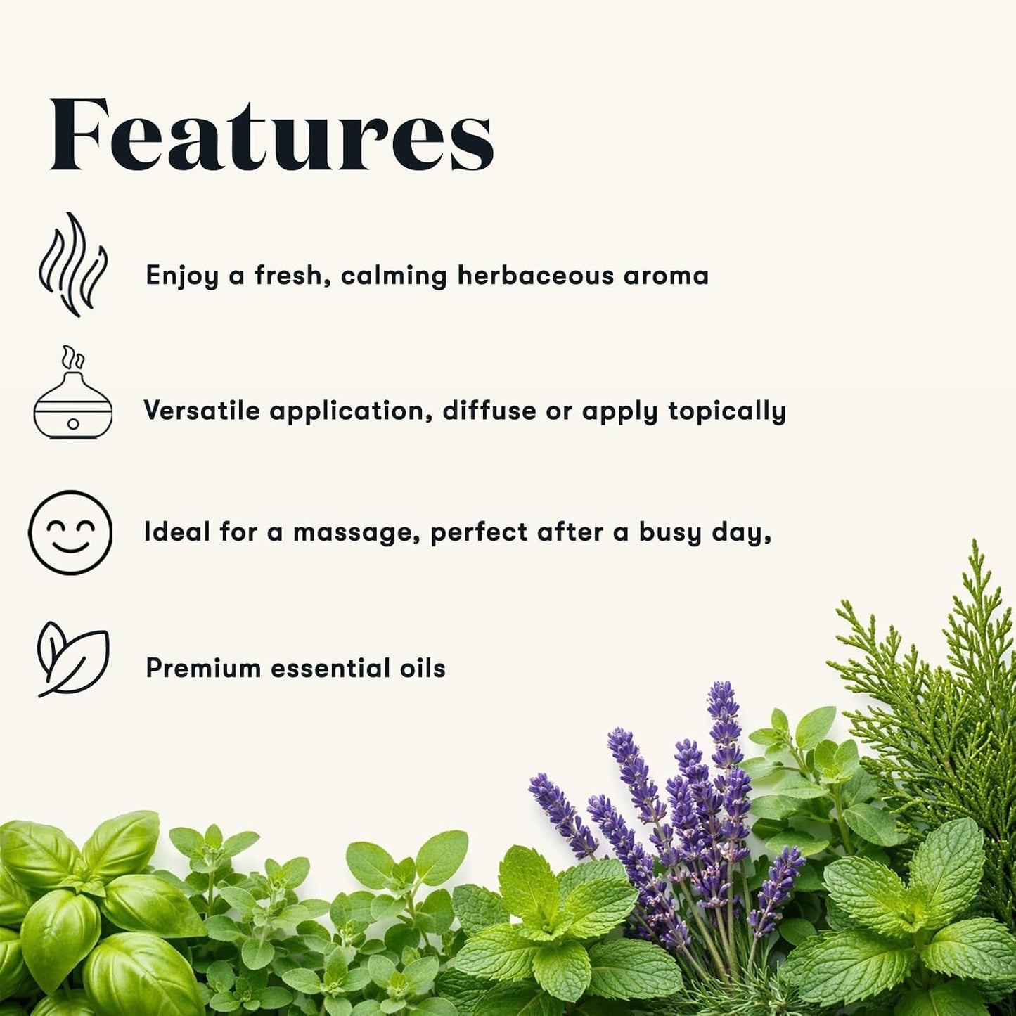 Oli Essenziali YOUNG LIVING - Aroma Siez - 15ml - 37416 - Lavender, Peppermint & Basil Blend