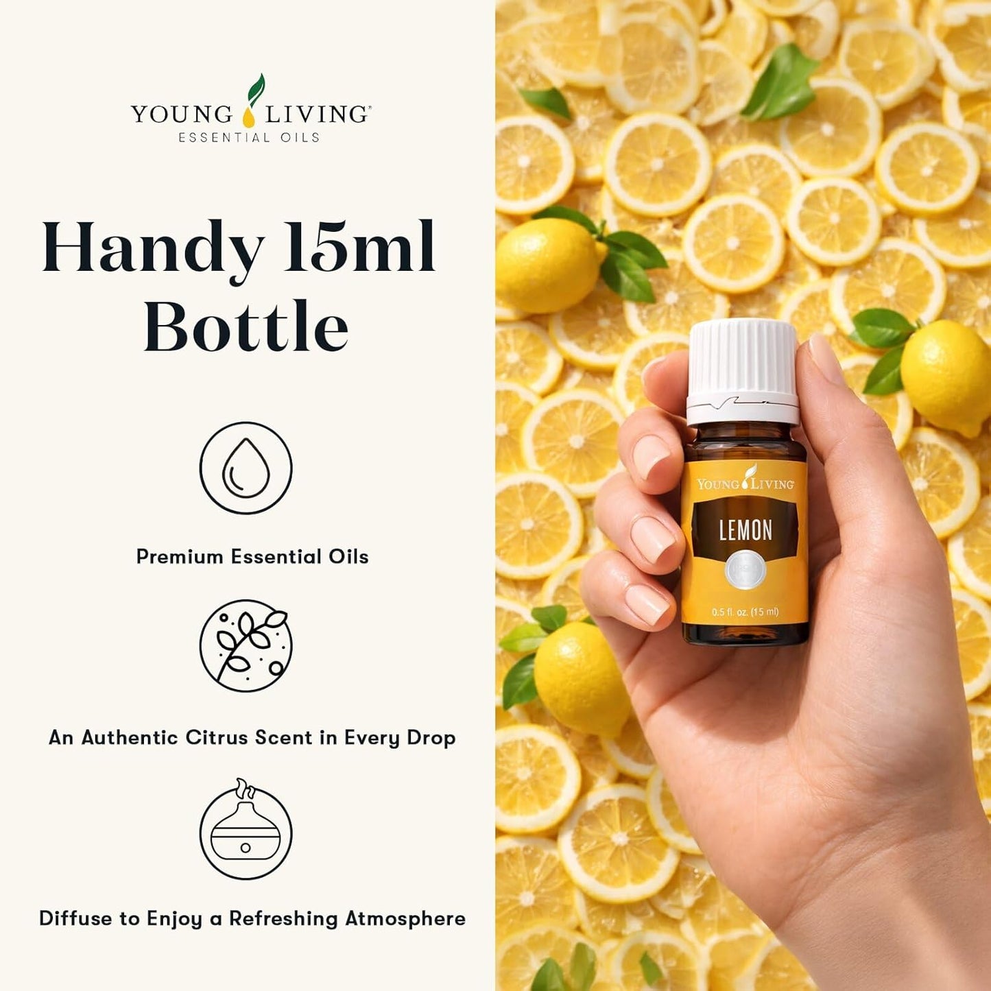 Young Living Essential Oils - Lemon (Limone) - 15ml - 32036