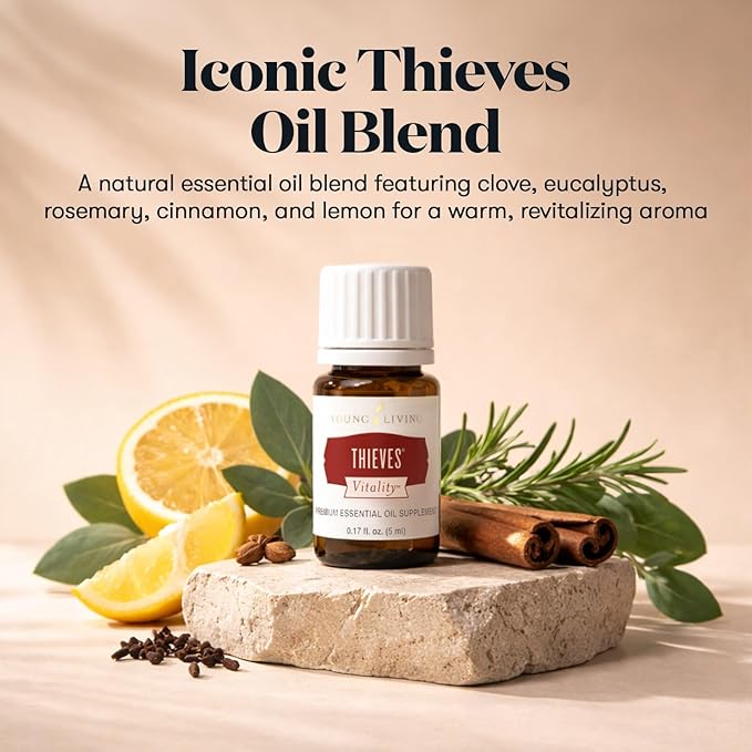 Oli Essenziali YOUNG LIVING - Thieves - 5ml - Seed to Seal Quality