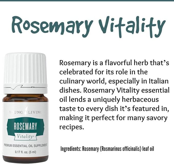 Young Living Essential Oils - Rosemary+ (Rosmarino+) - 5ml - 562908