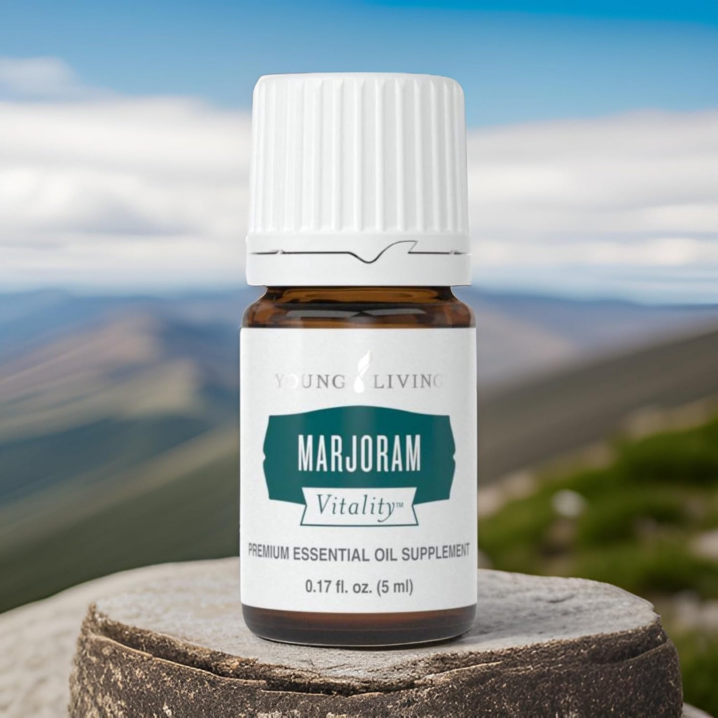 Young Living Essential Oils - Marjoram+ (Maggiorana+) - 5ml - 559208 - Aromatic Herb Blend for Cooking and Culinary Use