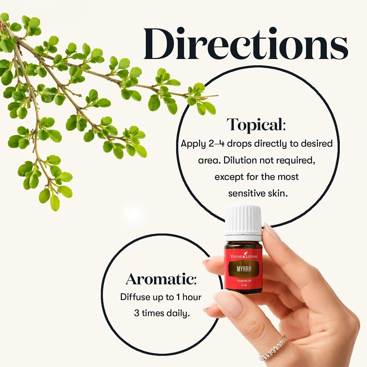 Oli Essenziali YOUNG LIVING - Mirra (Myrrh) - 15ml - 33280 - Calm, Grounded, Atmosphere