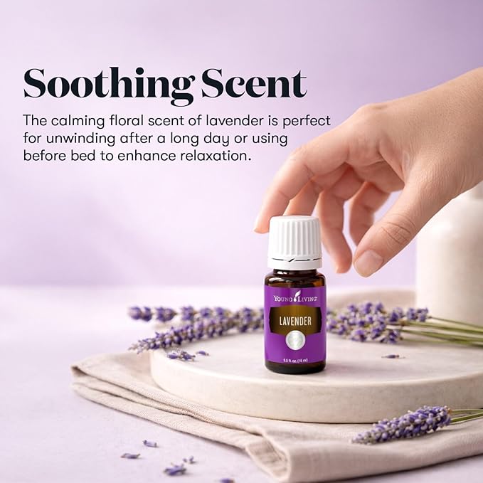 Young Living Essential Oils - Lavanda (Lavender) - 15ml - 32034 - Calms the Mind & Enhances Relaxation