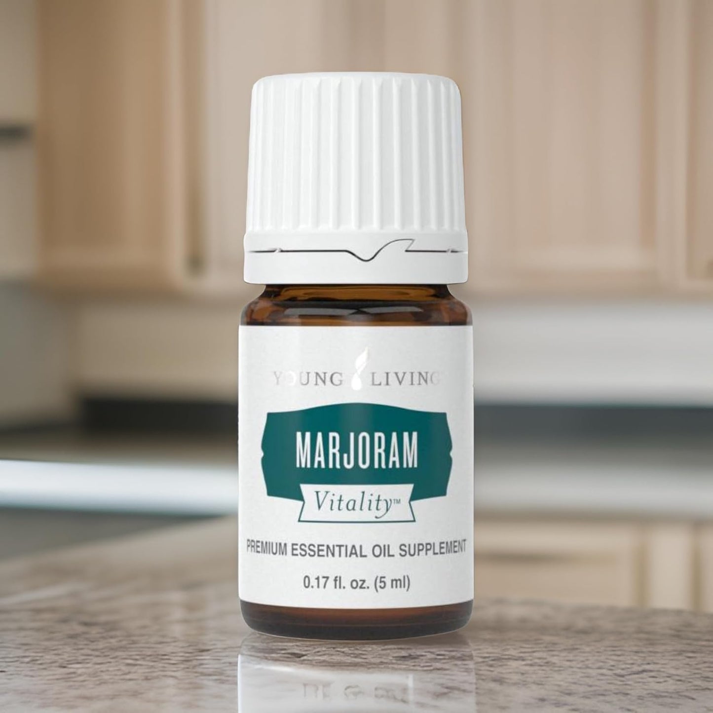 Young Living Essential Oils - Marjoram+ (Maggiorana+) - 5ml - 559208 - Aromatic Herb Blend for Cooking and Culinary Use