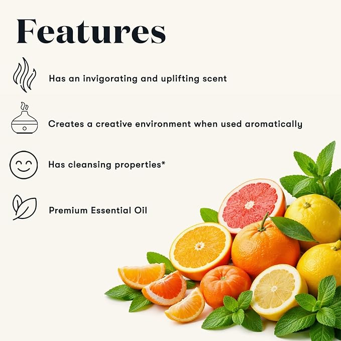 Oli Essenziali YOUNG LIVING - Young Living Citrus Fresh - 15ml - 32058 - Aroma with Orange, Grapefruit, Mandarin, Lemon