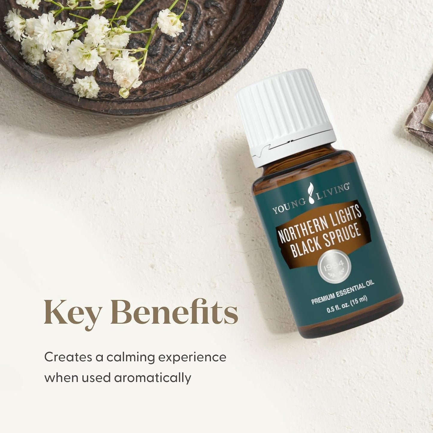 Oli Essenziali YOUNG LIVING - Northern Lights Black Spruce - 15ml - Calm & Serene Scent