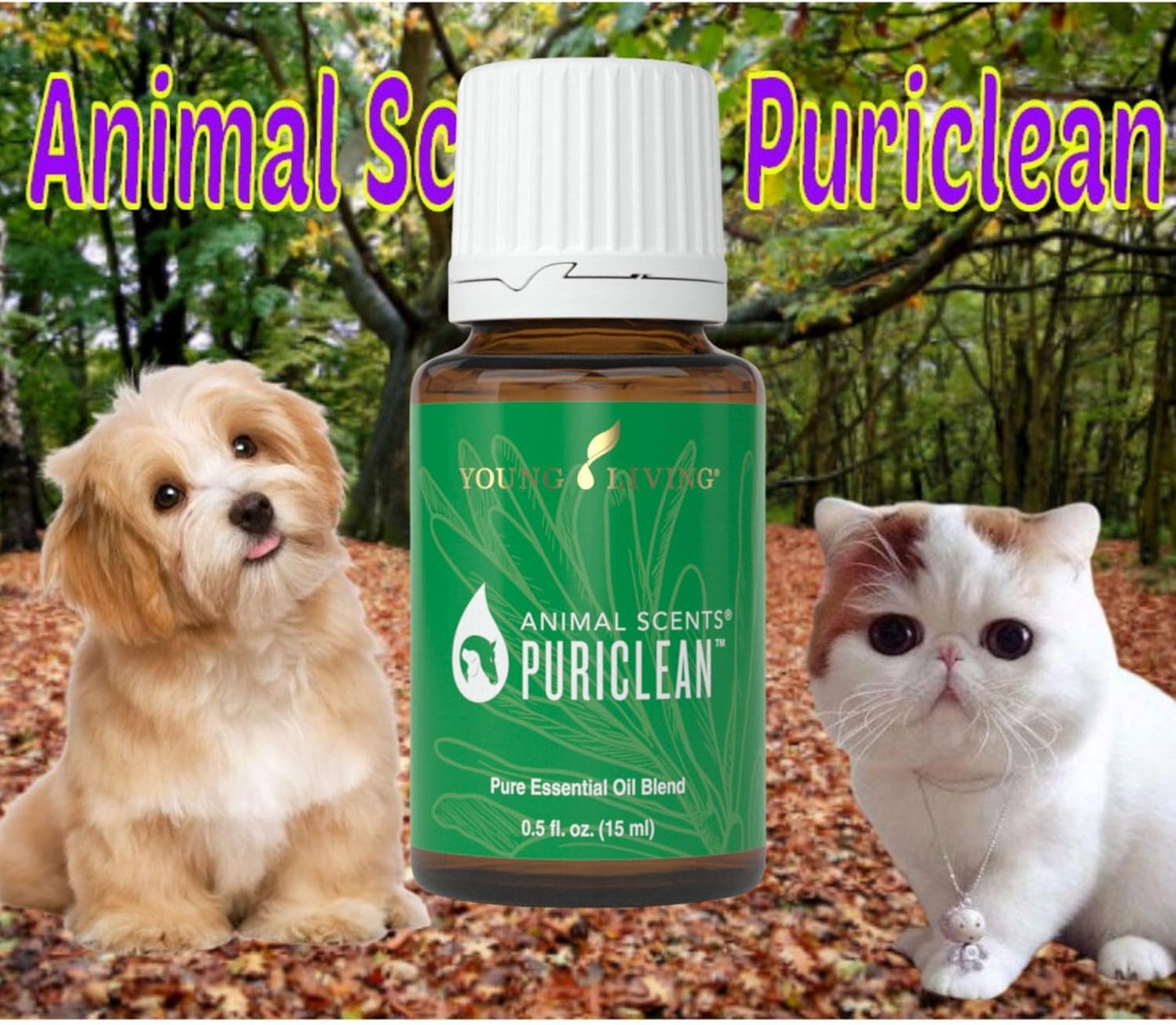 Oli Essenziali YOUNG LIVING - Animal Scents - Pet Fresh - 5ml  Pet-Friendly Oli (Copia)
