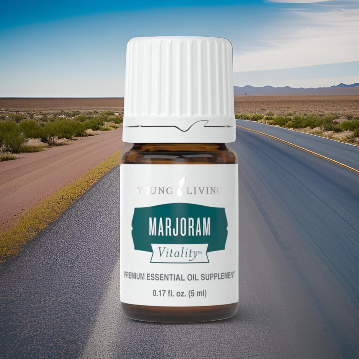 Young Living Essential Oils - Marjoram+ (Maggiorana+) - 5ml - 559208 - Aromatic Herb Blend for Cooking and Culinary Use