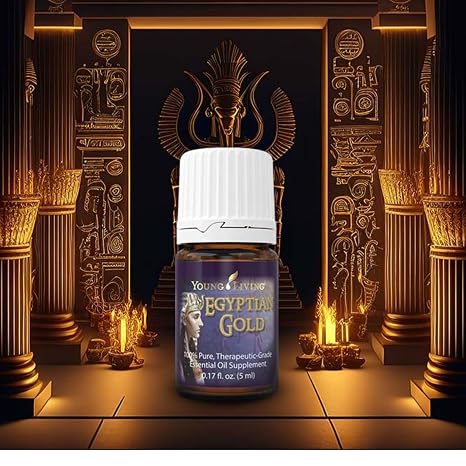 Oli Essenziali YOUNG LIVING - Oro egiziano (Egyptian Gold) - 5ml - 32378 - Aromatic Devotion Blend | Exotic Musky Aroma | Spiritual Aromatherapy