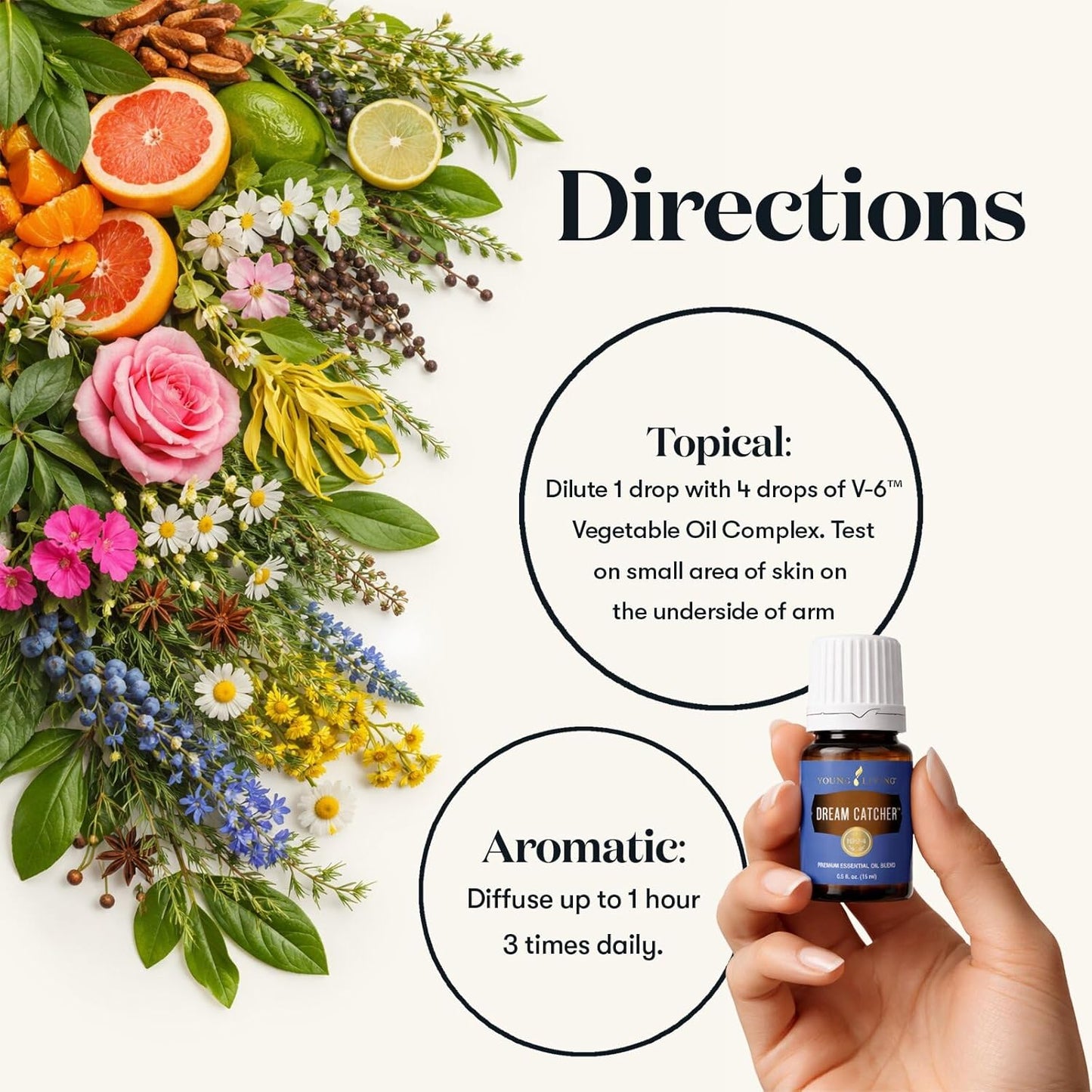Oli Essenziali YOUNG LIVING - Cacciatore di sogni (Dream Catcher) - 15ml - 33293 - Invigorating Aromatherapy for Positive Mindset