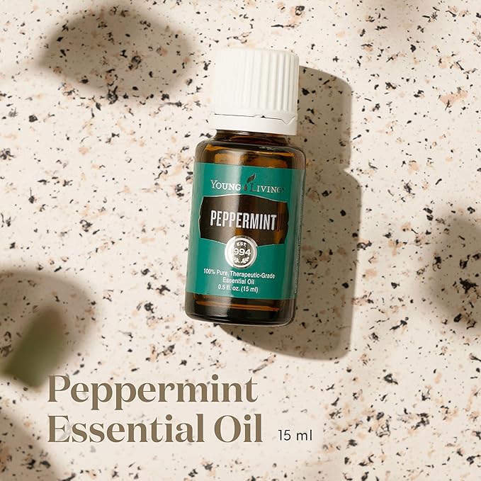 Oli Essenziali YOUNG LIVING - Menta (Peppermint) - 15ml - 32046 - Fresh Minty Aroma and Cooling Sensation