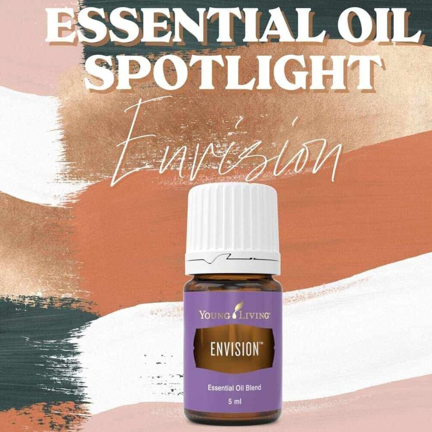 Envision Essential Oils Blend 5 ml by Young Living Kosher Certified New  Lavender Oil - Awakening Your Inner - Remove Negative Emotions