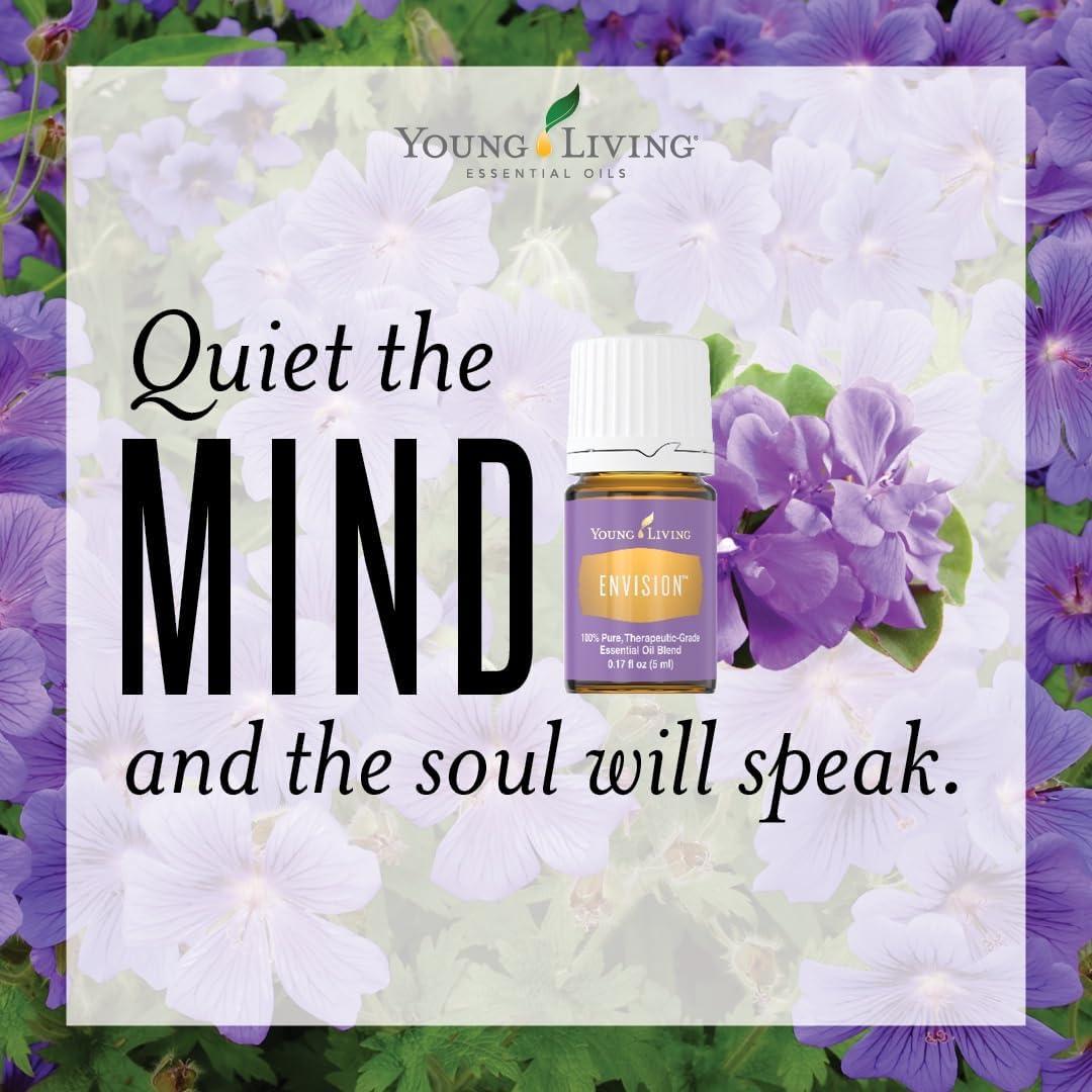 Envision Essential Oils Blend 5 ml by Young Living Kosher Certified New  Lavender Oil - Awakening Your Inner - Remove Negative Emotions