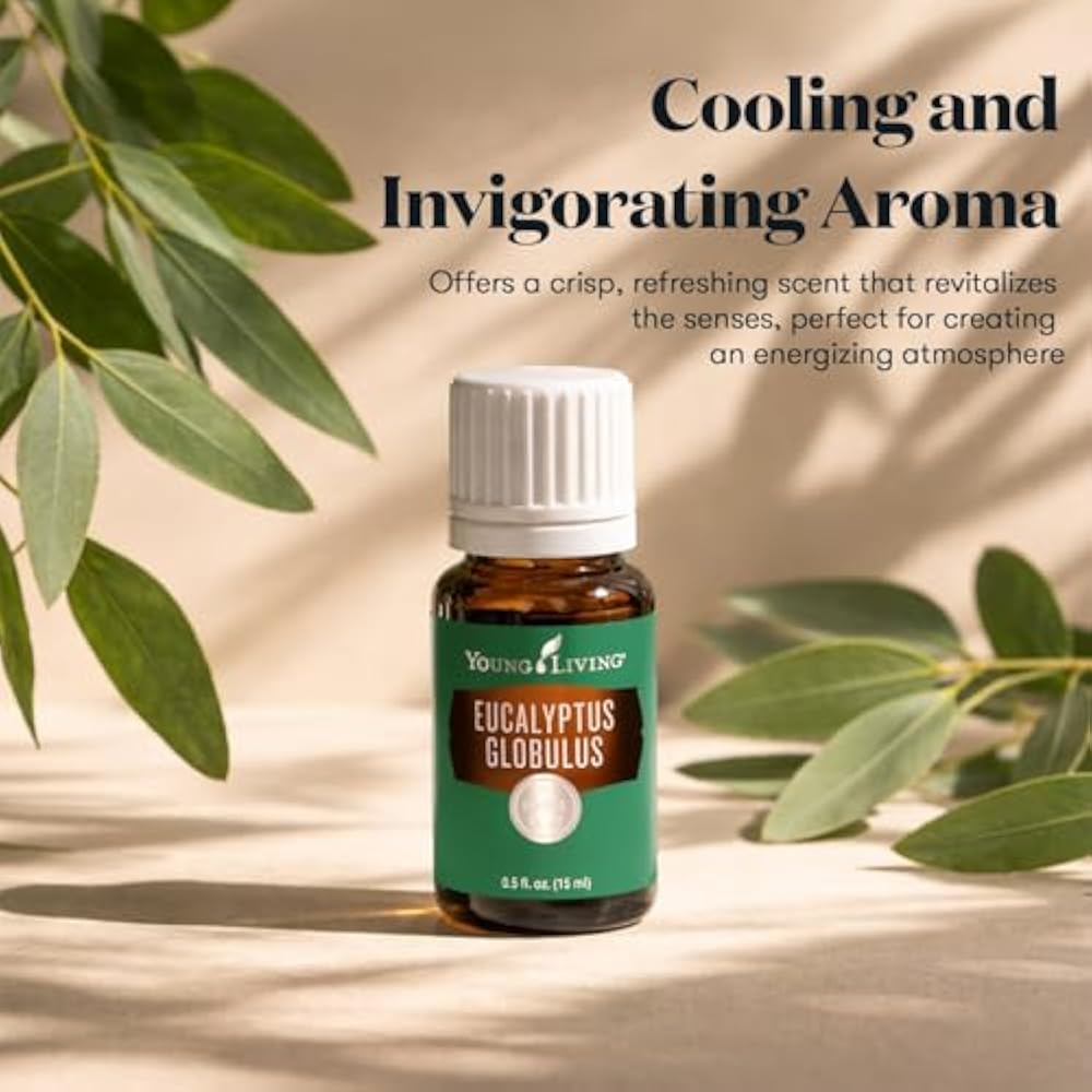 Oli Essenziali YOUNG LIVING - Eucalipto (Eucalyptus Globulus) - 15ml - 32028 - Supports Breathing Comfort & Relaxation