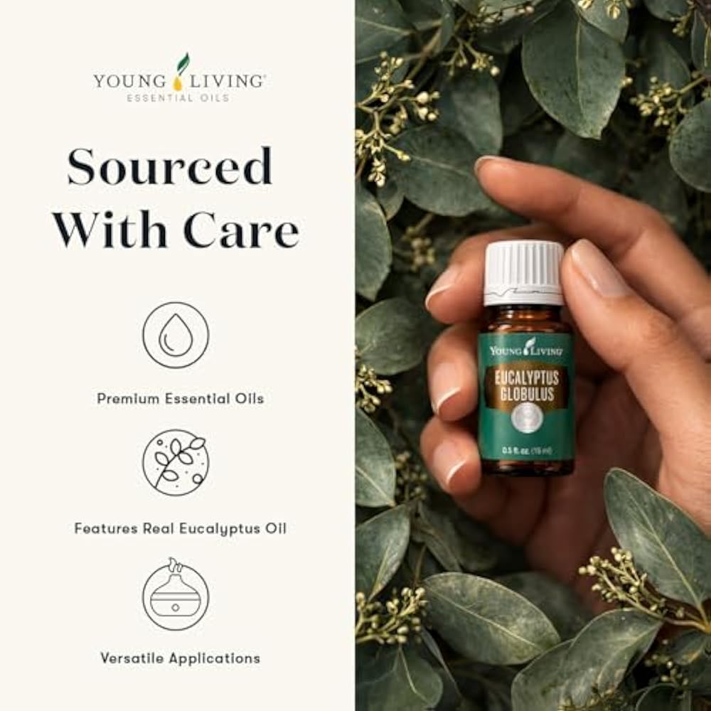 Oli Essenziali YOUNG LIVING - Eucalipto (Eucalyptus Globulus) - 15ml - 32028 - Supports Breathing Comfort & Relaxation
