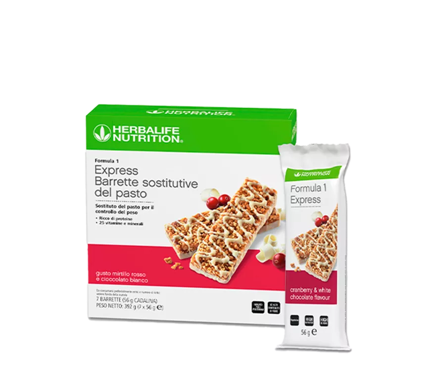 Formula 1 Express Barrette Sostitutive del Pasto