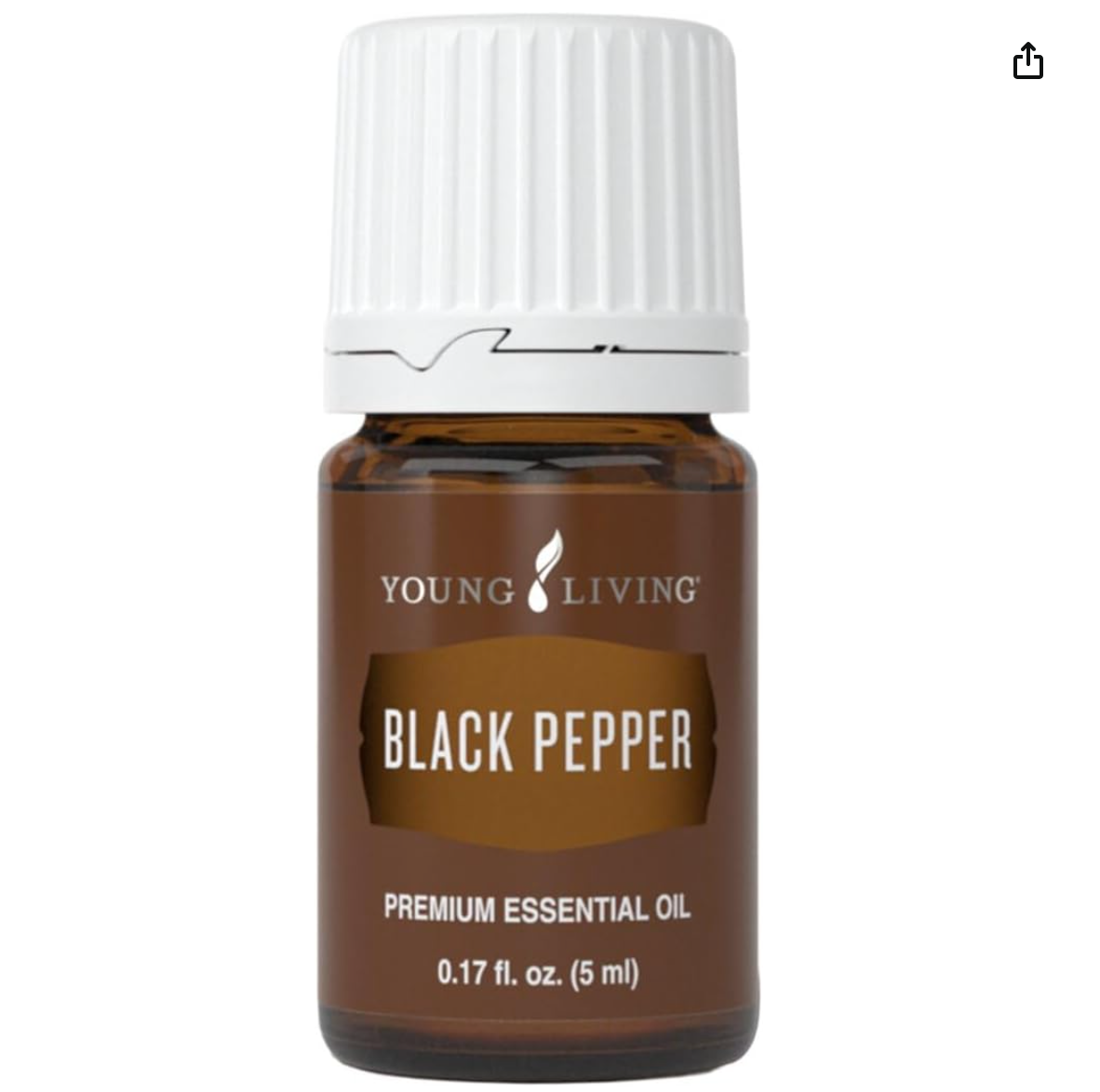Oli Essenziali YOUNG LIVING - Black Pepper - 5ml - 33040 - Antioxidant Properties & Digestive Support