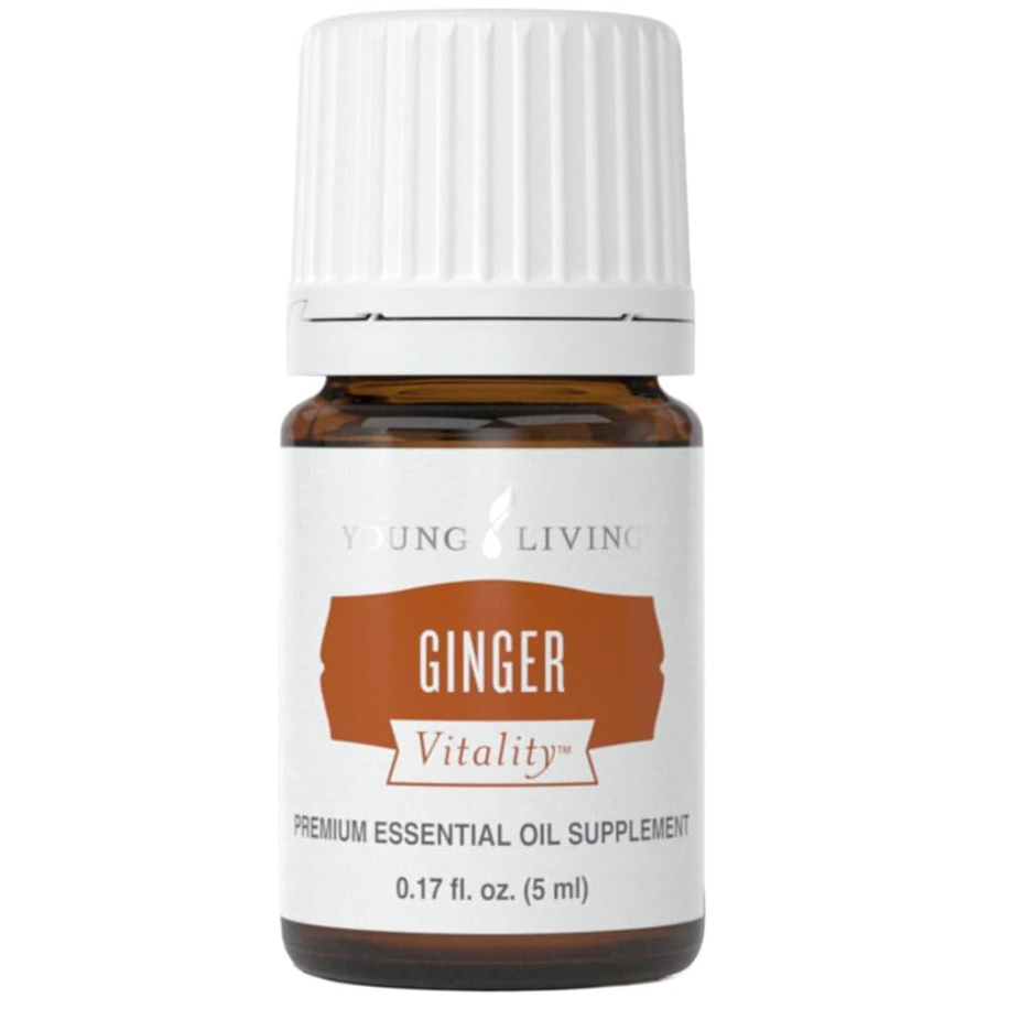 Young Living Essential Oils - Ginger+ (Zenzero+) - 5ml - Natural Flavor Enhancer for Cooking, Relaxation & Wellness